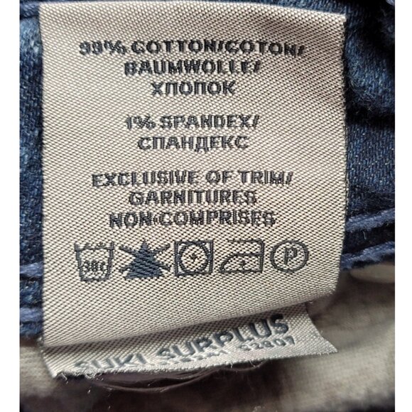 Silver Jeans Suki Surplus Curvy Bootcut Flap Pocket Jean sz 18 inseam 34 - Picture 12 of 13